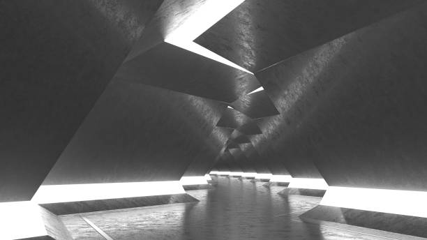 istock Futuristic Tunnel with Neon Lights 1277439791