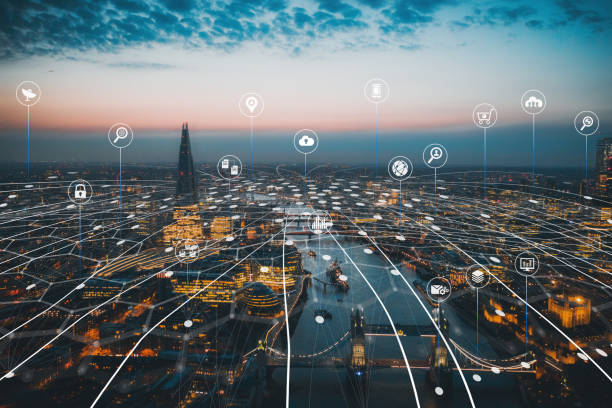 istock London City Scenery big data graphic background 1277440500
