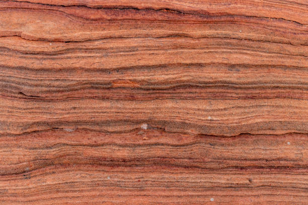 istock Rock pattern lines go from black to red with every possible color, The Chains, Page, Arizona, USA 1277442986