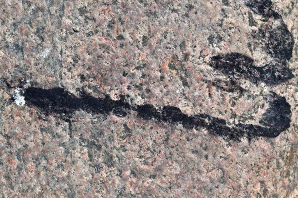 istock Close up view at a granite and stone wall texture in a high resolution. 1277446426