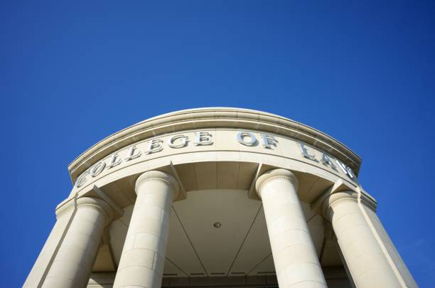 istock College of law sign with copy space 1277447100