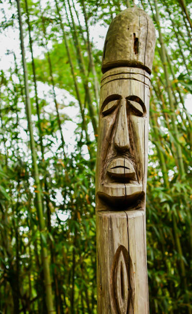 istock Jangseung, Korean traditional totem pole 1277450873