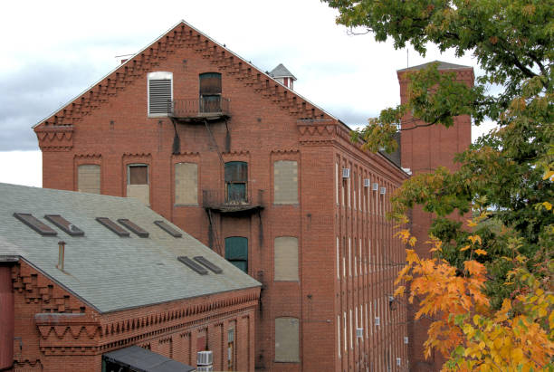 istock Old Textile Mill in New Hampshire 1277455764