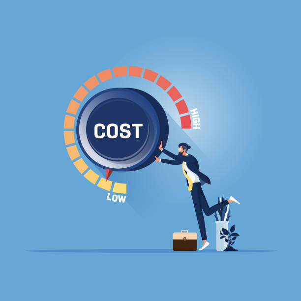 Concept Of Cost Reduction Stock Illustration - Download Image Now - Price,  Savings, Dial - iStock