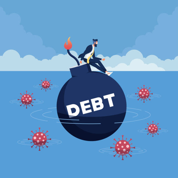 istock Coronavirus COVID-19 pandemic debt crisis for business 1277457700