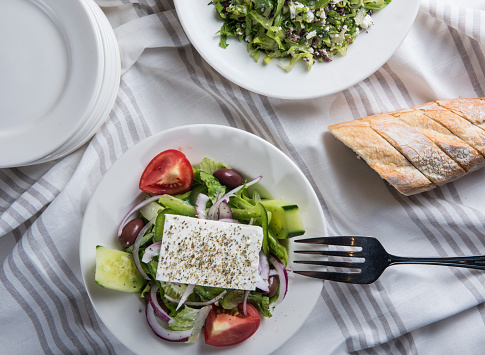 Greek salad (Click for more)