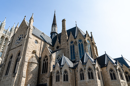 Catholic church of the Holy Trinity in Hervyaty. 1903.