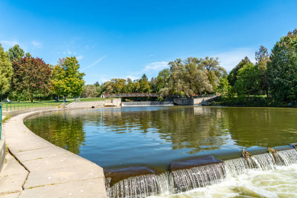 istock Enabling Garden and Riverside Park, Guelph, Ontario, Canada 1277474041