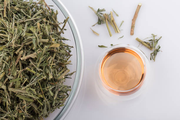 istock Lespedeza cuneata, made in korea oriental medicine. 1277477566