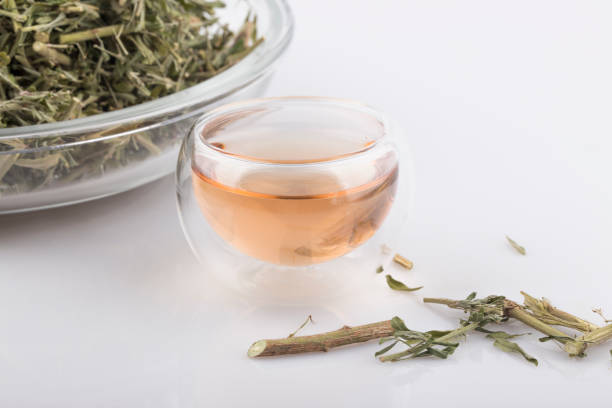 istock Lespedeza cuneata, made in korea oriental medicine. 1277477569