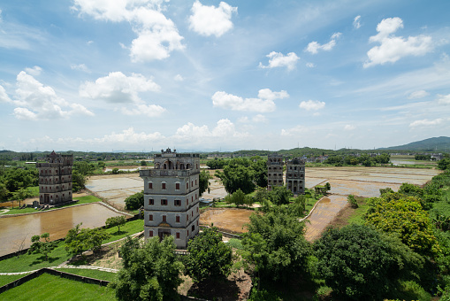 Watchtowers in Kaiping, China