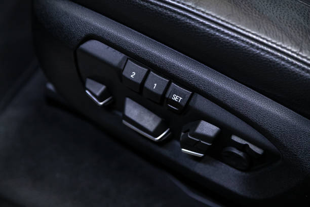 istock close-up of black of seat setting buttons 1277479898