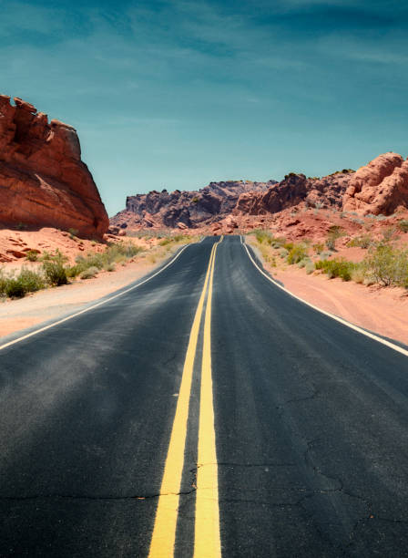 istock Scenic Road on Valley of Fire State Park. 1277487729