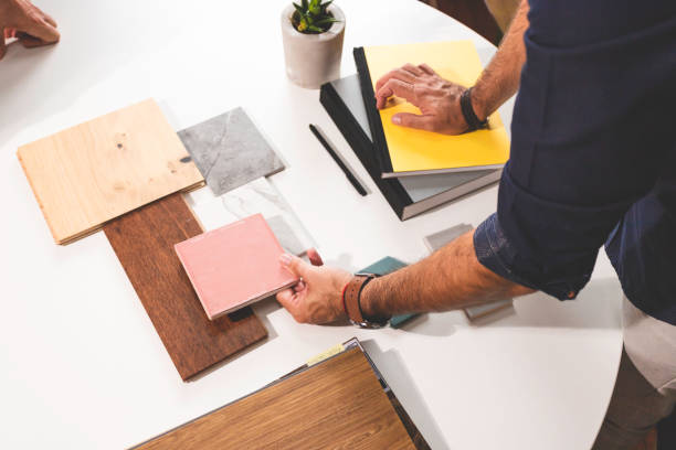 istock Close up of hands on the table during an office presentation 1277488534