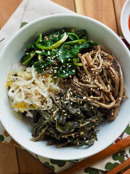 istock Korean food vegetable bibimbap 1277493338
