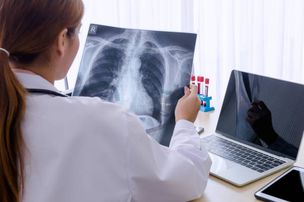istock woman doctor working 1277497164