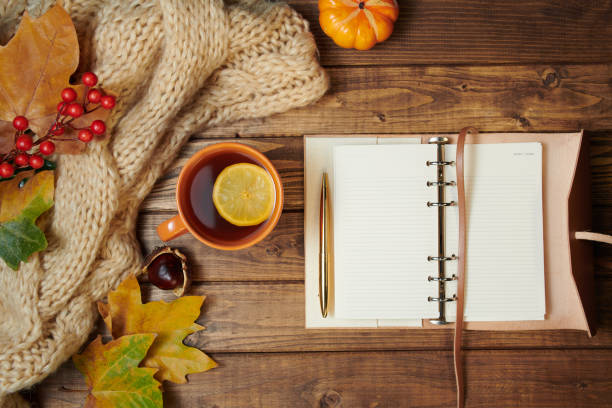 istock autumn flat lay on wooden planks 1277502214
