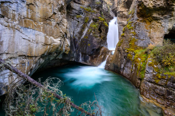 istock Johnston Canyon waterfall, Banff, Alberta Kanada travel destination 1277509517