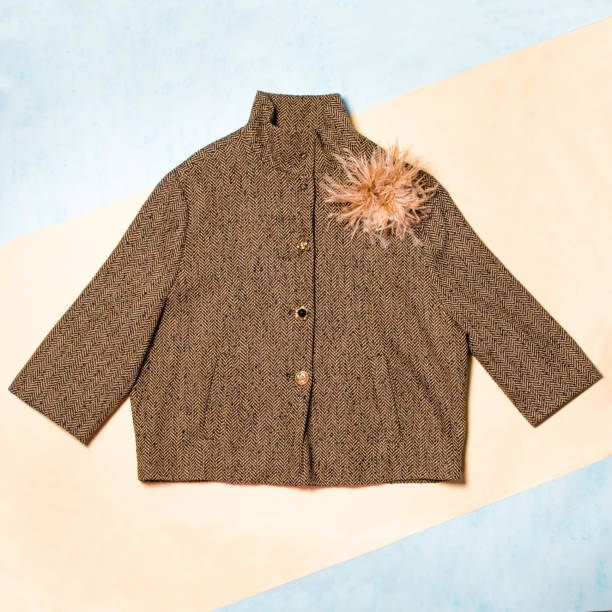 istock Brown color woman autumn coat 1277514459