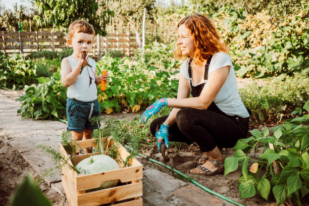 istock Family gardening together 1277518879