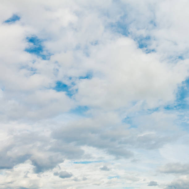 istock Beautiful sky and white and gray clouds. 1277519843