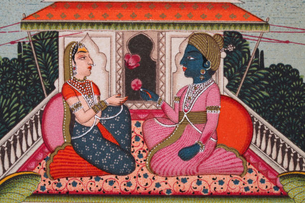 indischer palast der freuden, essenz der rose, mogul indien - mogal stock-grafiken, -clipart, -cartoons und -symbole