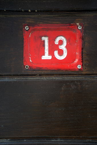 street number 13