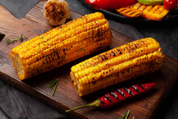istock Hot grilled corn and chili pepper 1277529545