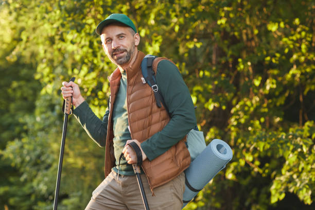istock Bearded Mature Man Hiking 1277531039