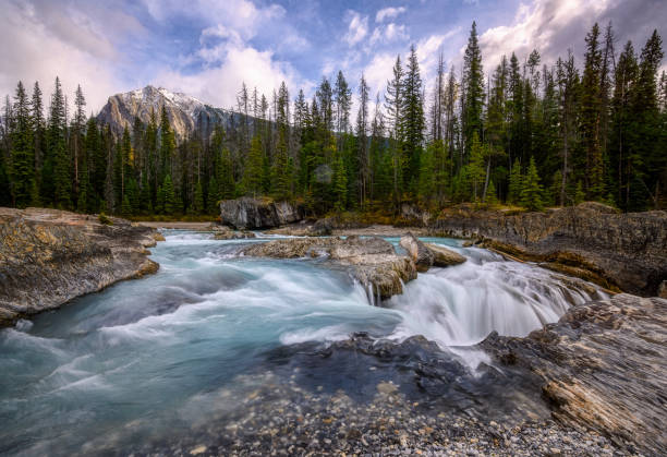 istock Natural Bridge Falls, Yoho Alberta Kanada travel destination 1277543284