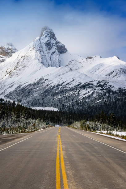 istock Autumn winter mountains Alberta Kanada travel destination 1277543646