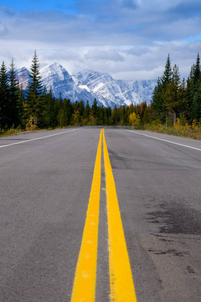 istock Autumn winter mountains Alberta Kanada travel destination 1277543742