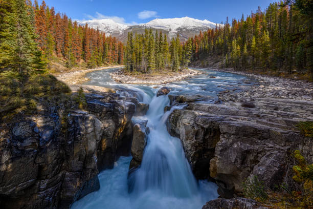 istock Sunwapta Falls, Jasper Alberta Kanada travel destination 1277544716