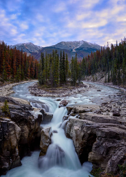 istock Sunwapta Falls, Jasper Alberta Kanada travel destination 1277544776