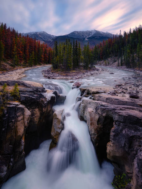 istock Sunwapta Falls, Jasper Alberta Kanada travel destination 1277544780