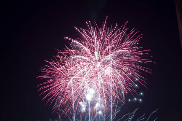 istock fireworks over black sky in valencia 1277544924