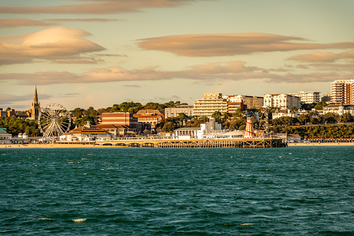 Bournemouth Pier at sunset