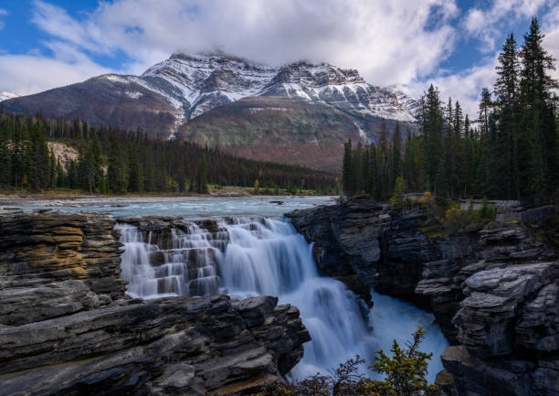 istock Athabasca Falls, Jasper Alberta Kanada travel destination 1277545146