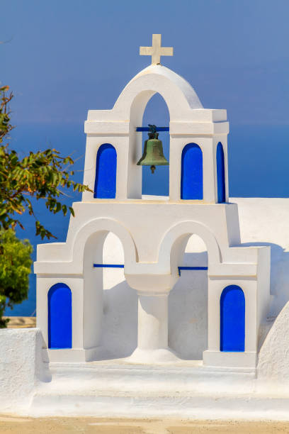 istock Beautiful Greece church bell. 1277551139