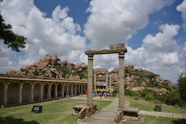 istock Chitradurga Fort monuments and ruins, Karnataka, India 1277555567