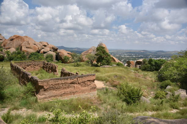 istock Chitradurga Fort monuments and ruins, Karnataka, India 1277555603
