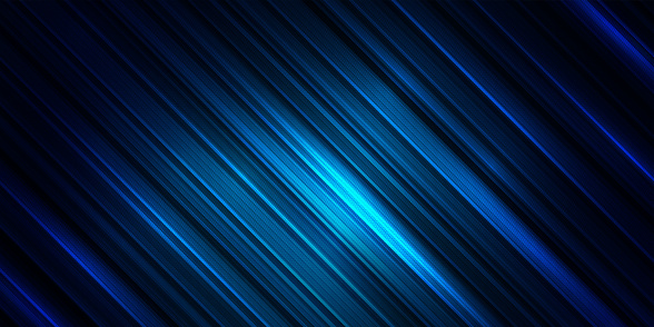Stripe pattern abstract background. Blue color line wallpaper.