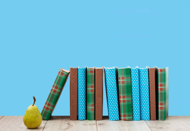 istock book textbook in colorful cover, 1277572409