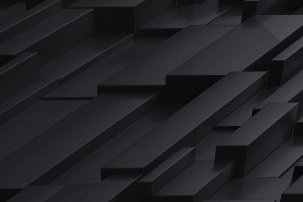 istock Abstract background of plastic boxes of different geometric shapes 1277584434