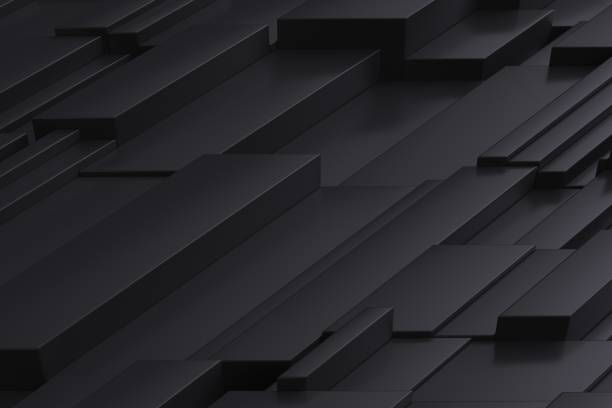 istock Abstract background of plastic boxes of different geometric shapes 1277584437