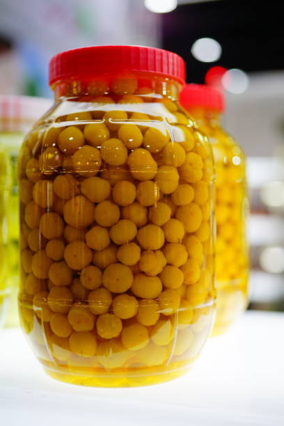 istock Star gooseberry pickled in glass jar 1277584511
