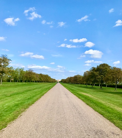 Windsor’s long walk, Berkshire, England