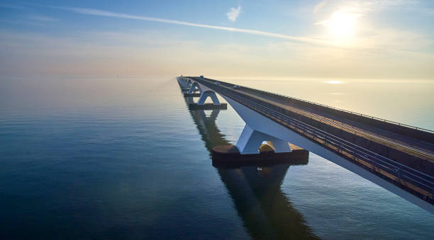 istock Zeeland Bridge aerial 1277593065