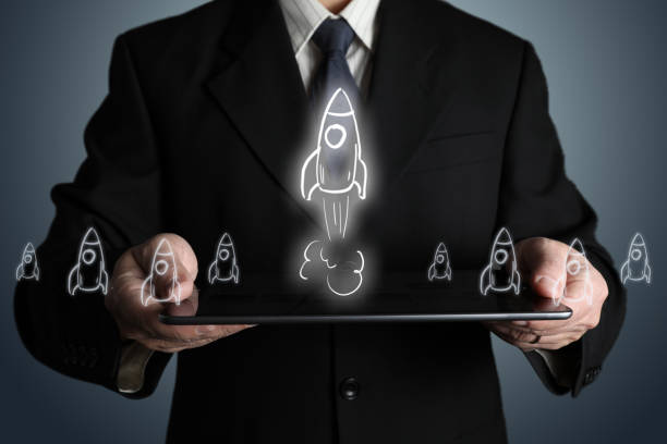 istock Business competition leadership businessman winner 1277593108
