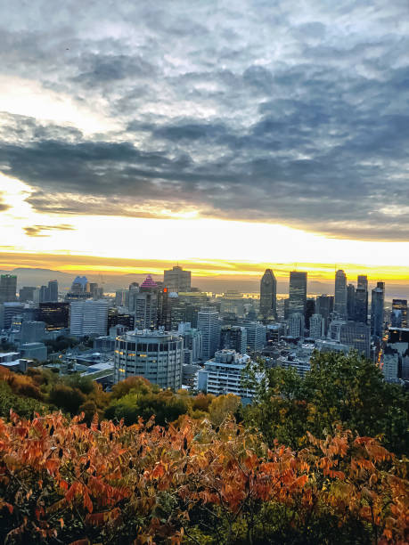 istock Panoramic view of downtown Montreal 1277594527